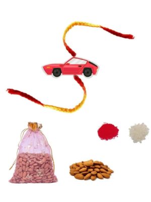 Raksha Bandhan Gift Combo Rakhi with Dry Fruit for Brother