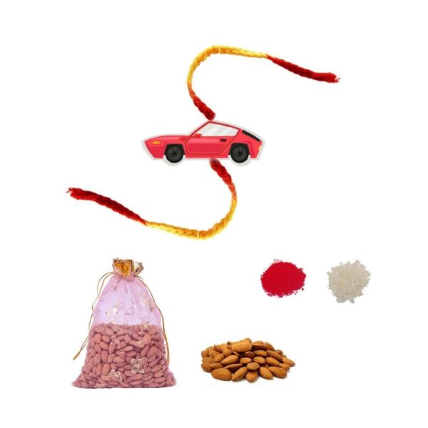 Raksha Bandhan Gift Combo Rakhi with Dry Fruit for Brother