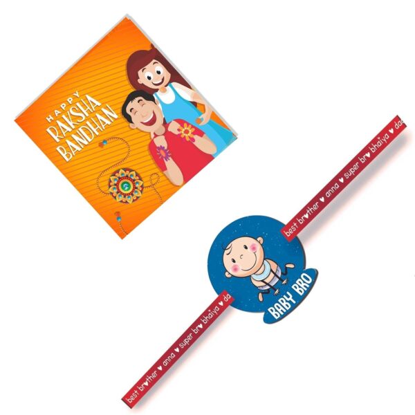 Baby Bro Kids Rakhi for Little Brother