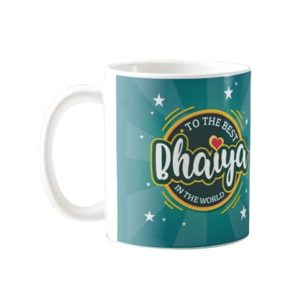 Yaya Cafe™ Rakhi Sweets Gift Combo for Brother, Best Bhaiya Mug, Gulabjamun, Coaster Gift Combo of 3 Birthday