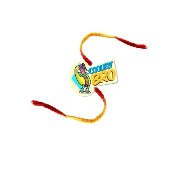 Super Bro & Coolest Bro Rakhi for Brother Combo - Set of 2