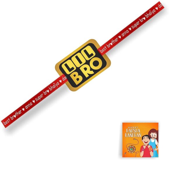 Big Bro & Lil Bro Kids Rakhi Combo - Pack of 2 For Brothers