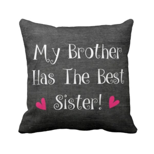 My Brother has The Best Sister Gift Hamper Set of 4 - Mug, Cushion Cover, Table Coaster & Mousepad