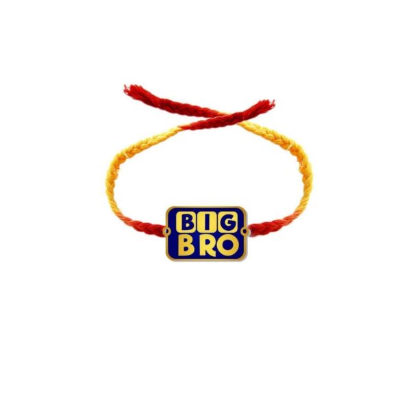 YaYa Cafe Rakhi Sweets Gift Combo for Brother Big Bro Printed Rakhi, Kaju Katli - 500 gm, Gift Combo of 2 Raksha Bandhan