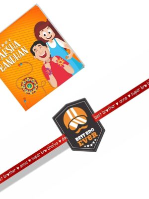 Best Bro Ever Kids Rakhi For Brothers