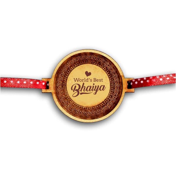 Yaya Cafe Rakhi Sweets Gift Combo for Bhaiya Bhabhi, Worlds Best Bhaiya Bhabhi Rakhi Gulab Jamun, Gift Combo Raksha Bandhan