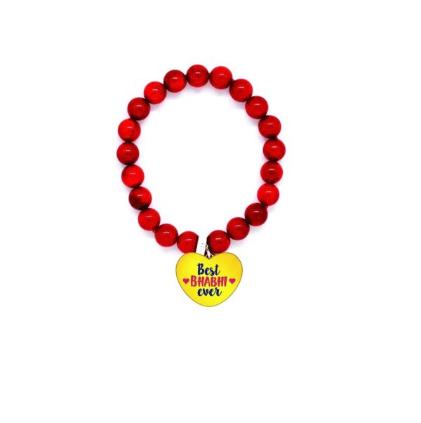 Dabang Bhabhi  Beads Rakhi Gifts for Sister in law