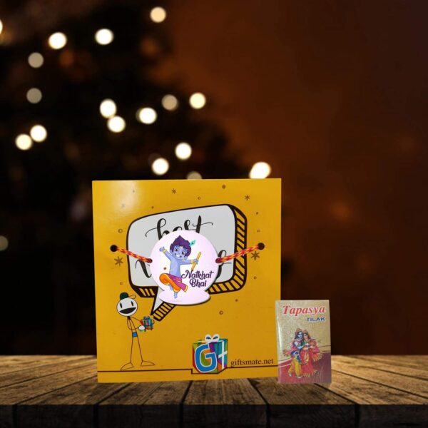 Cutest Thambi , Anna & Natkhat Bhai Family Rakhi Combo Set of 3