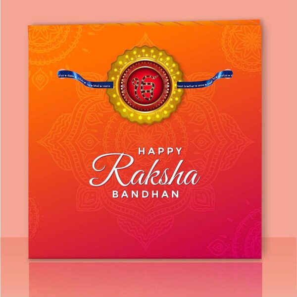 YaYa cafe Assorted Chocolate Cadbury Celebrations (186.6 g) with Ganesha Printed Rakhi Gift Combo (Beige)