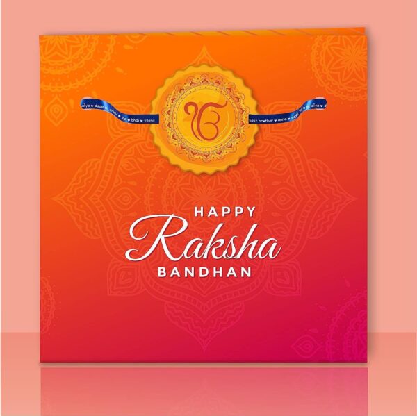YaYa cafe Assorted Chocolate Cadbury Celebrations (186.6 g) with Ganesha Printed Rakhi Gift Combo (Beige)