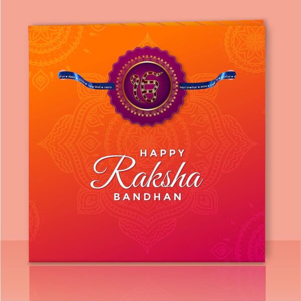 YaYa cafe Assorted Chocolate Cadbury Celebrations (186.6 g) with Ganesha Printed Rakhi Gift Combo (Beige)