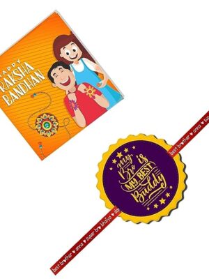 My Bro Is My Best Buddy Kids Rakhi for Little Brothers