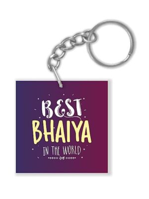Best Bhaiya in the World Keychain