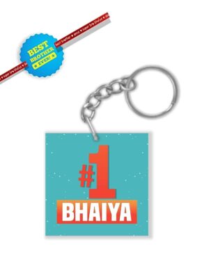 Brother Gifts Keychain - no-1-bhaiya