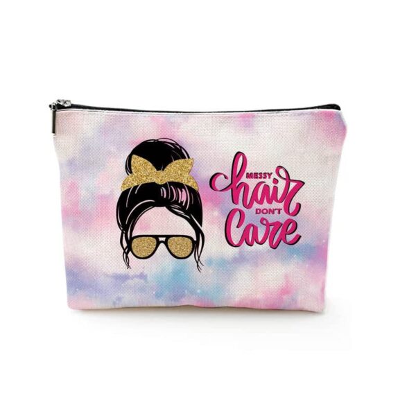 Makeup Pouches with Printed Toiletry Bags