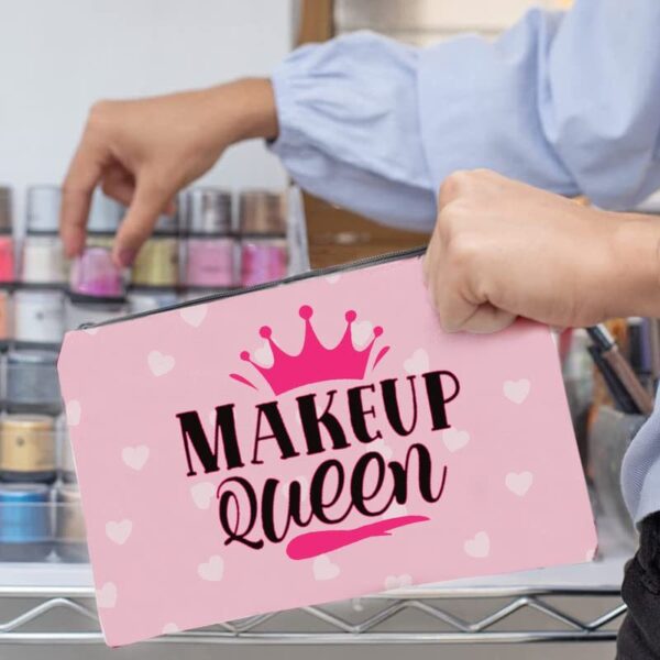 Makeup Pouches with Printed Toiletry Bags