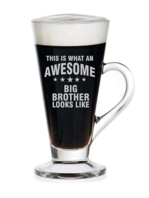 Awesome Big Brother Glass Tea Cup