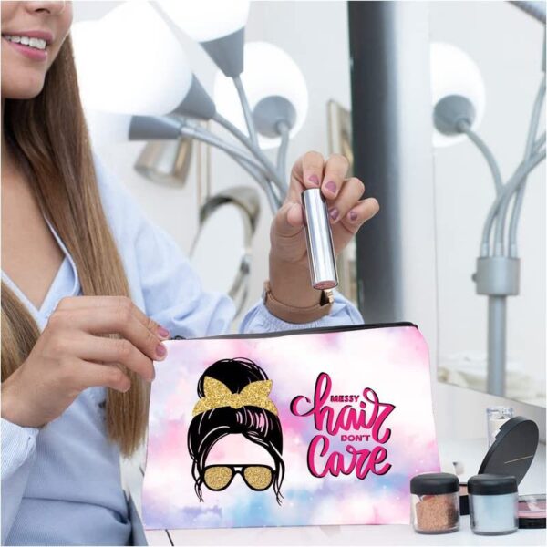 Makeup Pouches with Printed Toiletry Bags