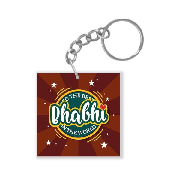 Best Bhabhi in the World Keyring