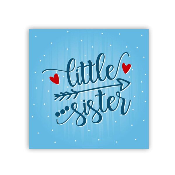Worlds Best Sis Big Fridge Magnet