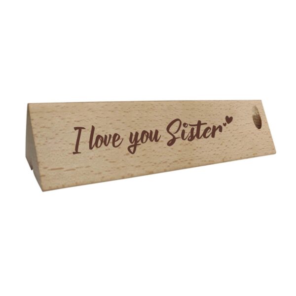 World  Best Sister Handmade Wooden Pen