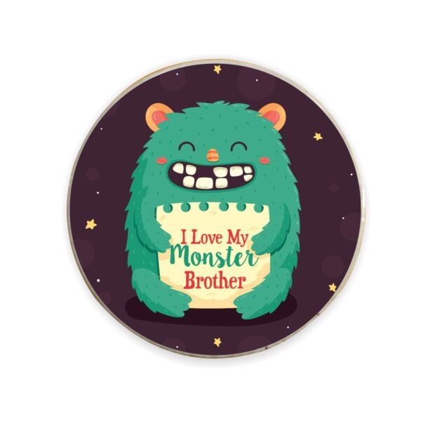 Annoying Brother Fridge Magnet (Round)