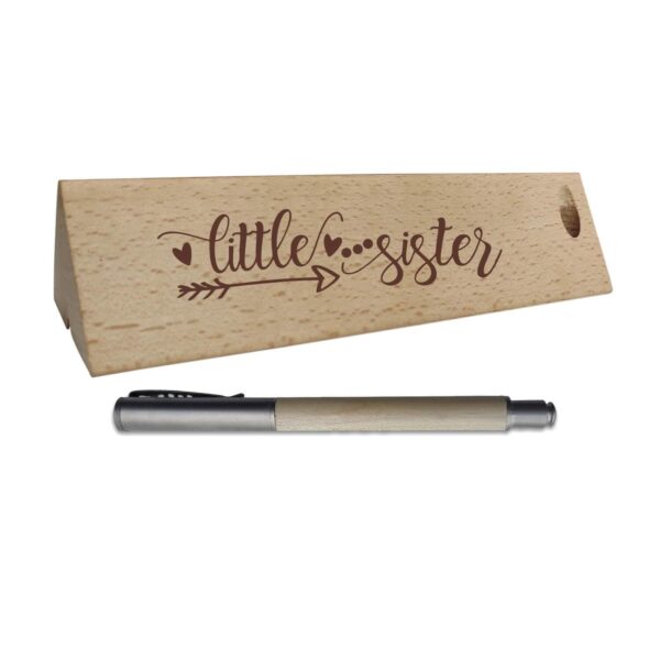 World  Best Sister Handmade Wooden Pen