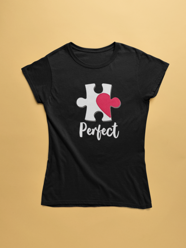 Perfect Match Puzzle Matching Couple T-Shirts