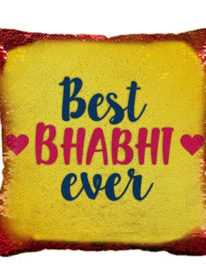 Best Bhabhi Ever Cushion Cover