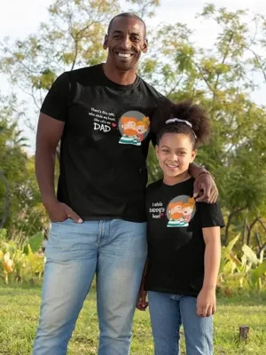 Stole Heart Dad & Daughters Matching Family T-shirts