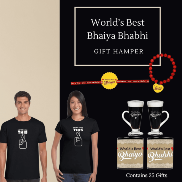 Best Bhaiya Bhabhi Ever Raksha Bandhan Gift Hamper