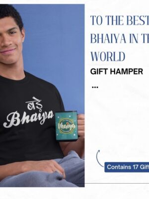 Best Bhaiya In The World Raksha Bandhan Gift Hamper