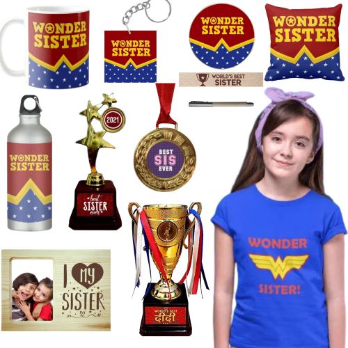 Wonder Sister Gift Hamper for Raksha Bandhan