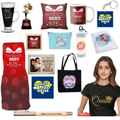 Worlds Best Sis Gift Hamper for Raksha Bandhan