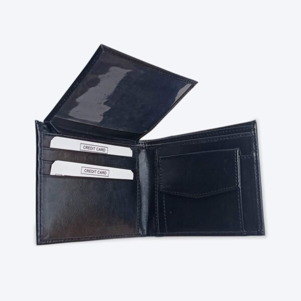 TheYaYaCafe Gifts for Mom for Father President Best Papa Ever Men's Leather Wallet - Black