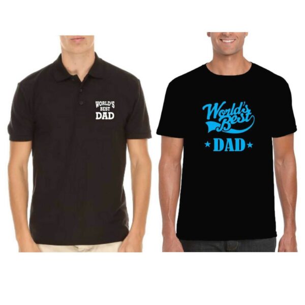 No.1 Dad Polo T-Shirt