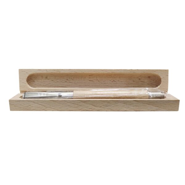 YaYa cafe Teacher's Day Gifts Handmade Wooden Pen with Pen Box Worlds Greatest Teacher Engraved - Rectangle