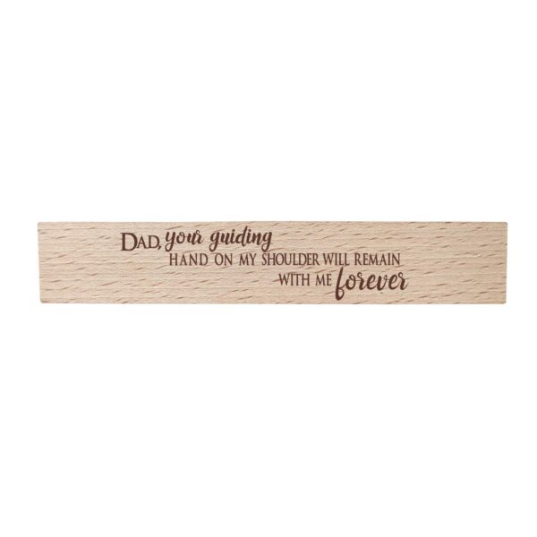 YaYa cafe Birthday Gifts Father Handmade Wooden Pen with Pen Box You Are The Best Dad Ever Engraved - Rectangle