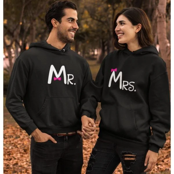 Mr. & Mrs. Couple Hoodies