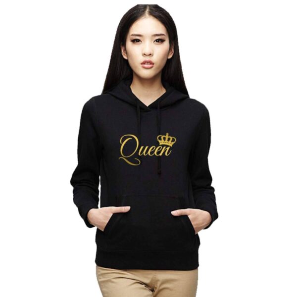 King & Queen Couple Hoodies