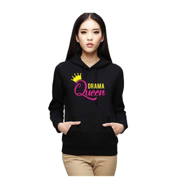 Drama Queen Family Hoodies Set For Mother & Daughter