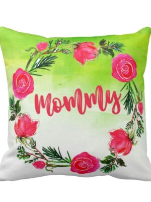 Floral Mommy Cushion Cover