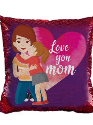 Love You Mom Magic Cushion Cover