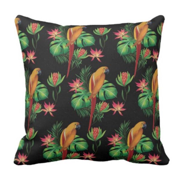 Birds Floral Cushion Cover