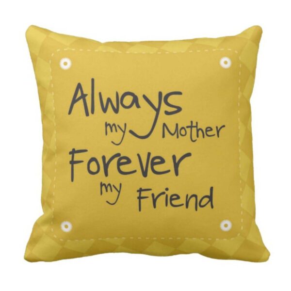 Personalized Forever My Friend Double Side Printed Cushion Cover