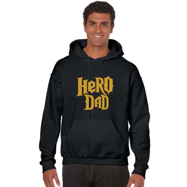 Hero Dad & Child Family Hoodies Set For Dad & Kid