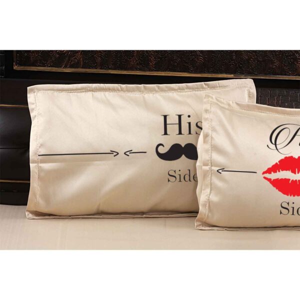 His Side Her Side Baby Side Bedsheet