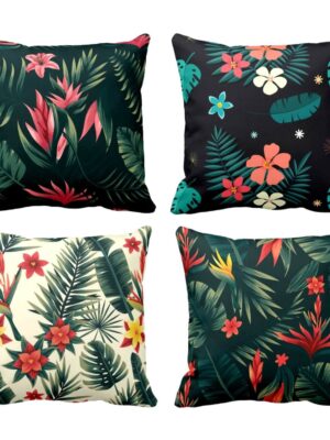 Beauteous Floral Cushion Covers Set of 4