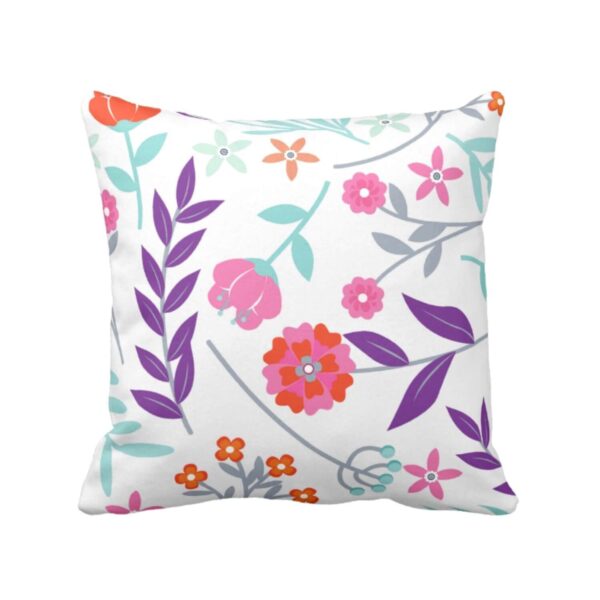 Charming Cute Floral Flowers Printed Cushion Covers Set of 2