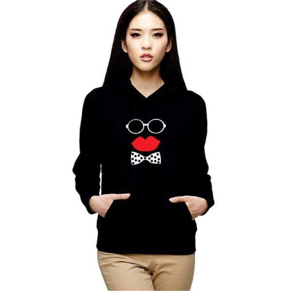 Moustache & Lips Couple Hoodies